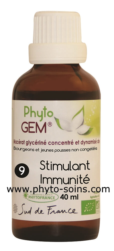 phyto'gem stimulant immunité: les bourgeons immunostimulants