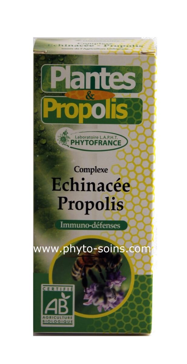 Préparation d'échinacee et de propolis