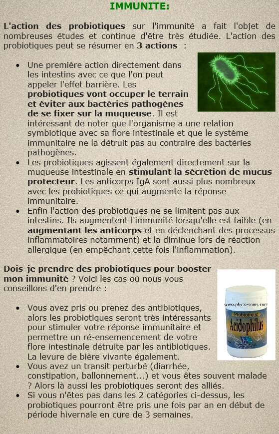 L'intérêt des probiotiques pour augmenter son immunité