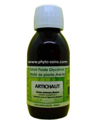 Extrait fluide glycériné miellé d'Artichaut BIO Phytofrance | phyto-soins