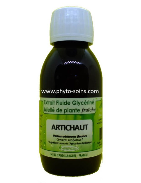 Extrait fluide glycériné miellé d'Artichaut BIO Phytofrance | phyto-soins