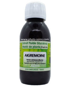 Extrait fluide glycériné miellé d'Aigremoine BIO Phytofrance | phyto-soins