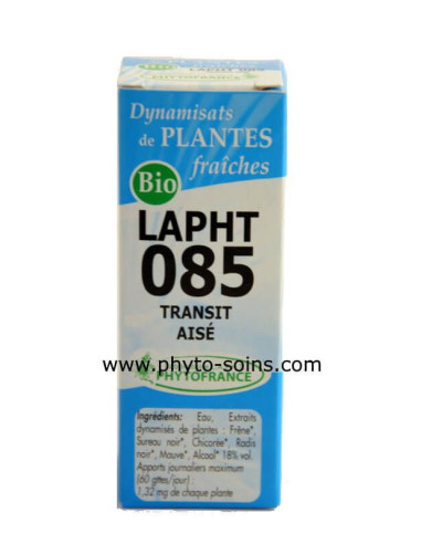 LAPHT 085 Transit aisé laboratoire phytorance | phyto-soins
