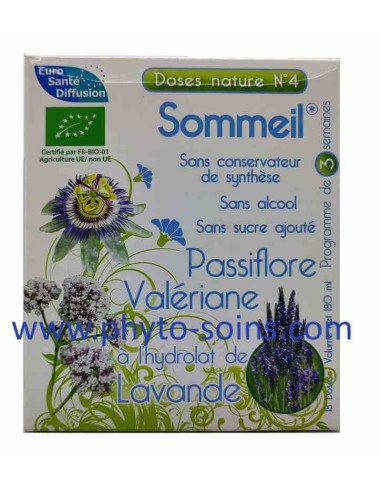 Dose nature sommeil insomnie laboratoire phytofrance