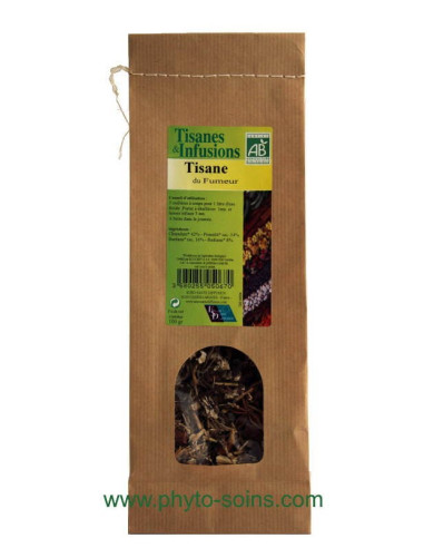 Tisane bio pour aider les fumeurs a arrêter et à éliminer les toxiques 100g