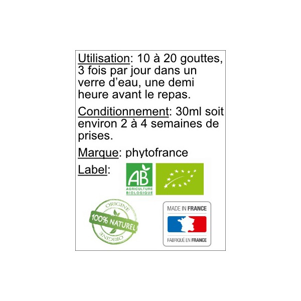 LAPHT 085 BIO Transit aisé - Phytofrance