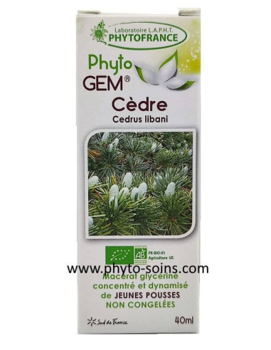 Macérat glycériné de Cèdre BIO laboratoire phytofrance
