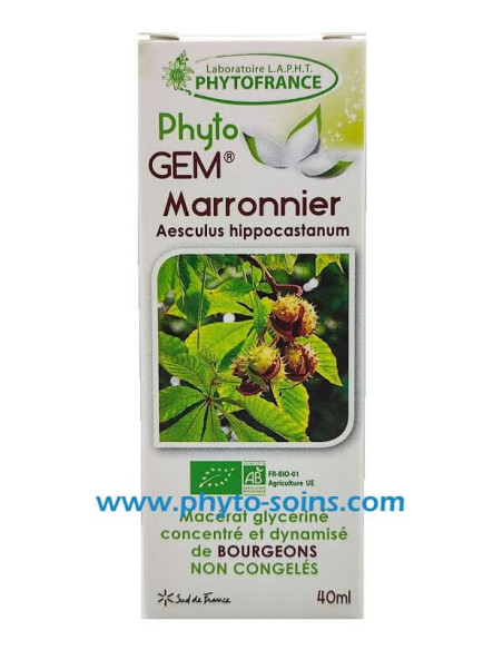 Macérat glycériné concentré de Marronnier BIO - Phytofrance