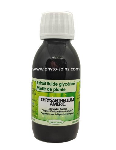 Extrait fluide glycériné miellé de Chrysanthellum Americanum BIO et fraiche