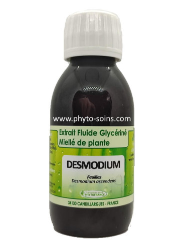 Extrait fluide glycériné miellé de Desmodium BIO et fraiche