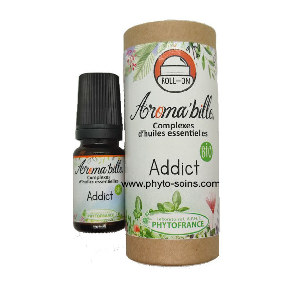 Aroma bille Addict: huiles essentielles BIO pour faciliter le sevrage tabagique