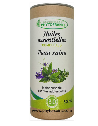 Complexe huiles essentielles BIO "peau saine" | phyto-soins