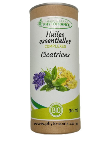 Complexe d'huiles essentielles "cicatrice" phytofrance- phyto-soins