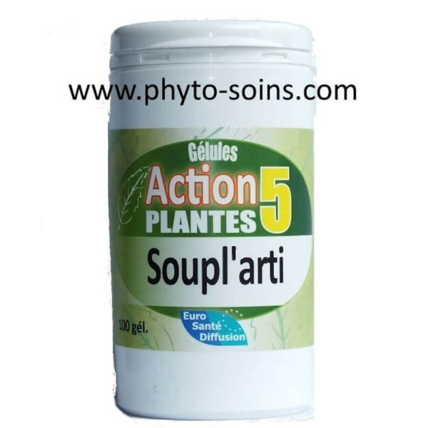 Gélules action 5 plantes soupl'arti pour des articulations en pleine forme
