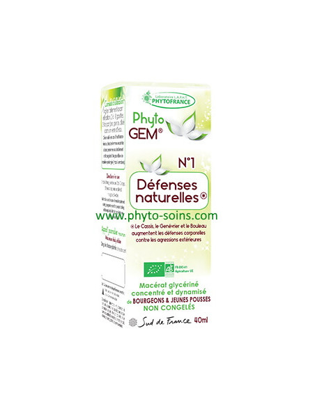 Phyto'gem BIO 1 défenses naturelles arbre respiratoire étui