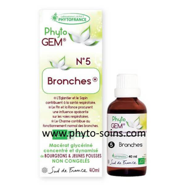 Phyto'gem 5 bronches BIO phytofrance
