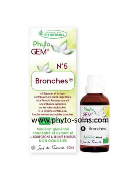 Phyto'gem 5 bronches BIO phytofrance
