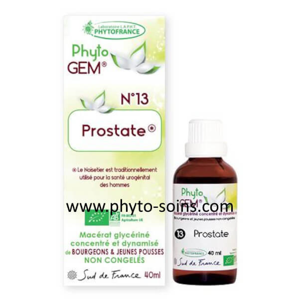 Phyto'gem 13 prostate BIO phytofrance phyto-soins