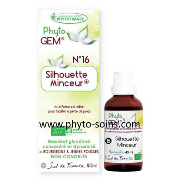 Phyto'gem 16 silhouette minceur BIO phytofrance phyto-soins