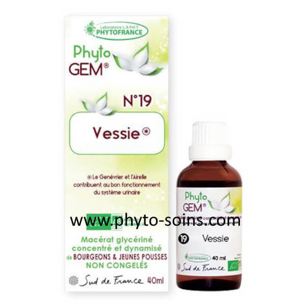 Phyto'gem BIO n°19 Vessie phytofrance phyto-soins