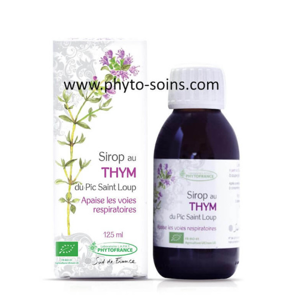 Sirop au THYM du Pic Saint Loup pour apaiser...