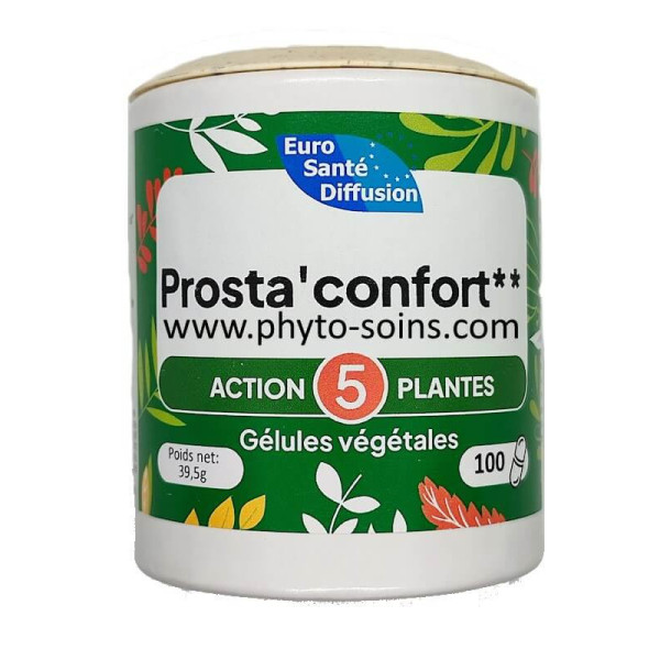 Gélules action 5 plantes prosta'confort