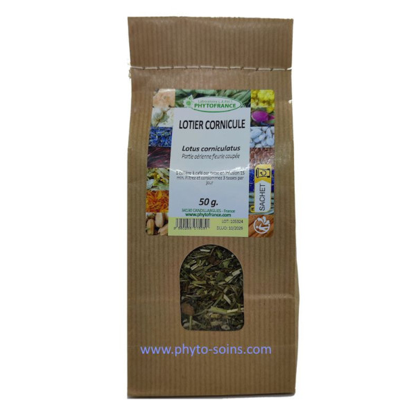 Sachet de 50g de Lotier corniculé (partie aérienne fleurie)