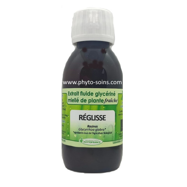 Extrait fluide glycrin miell de Rglisse fraiche et BIO