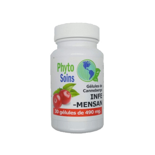 Gélules de Canneberge infe mensan phyto-soins contre les infections urinaires