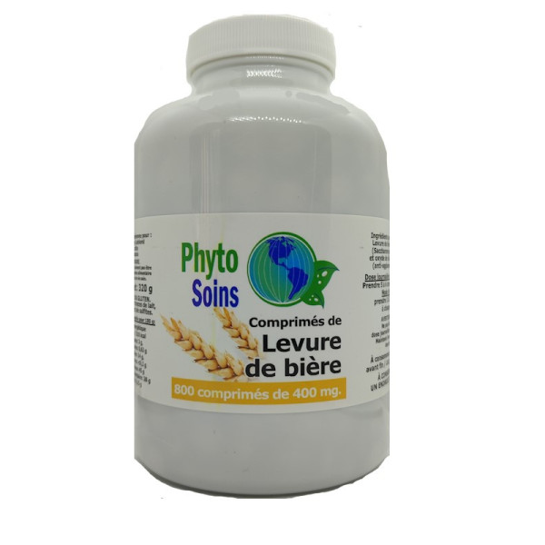 Comprimé de levure de Bière phyto-soins par 800 comprimés