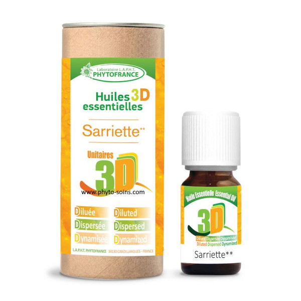 Huile essentielle 3D Sarriette (solution buvable)- 10ml - phytofrance