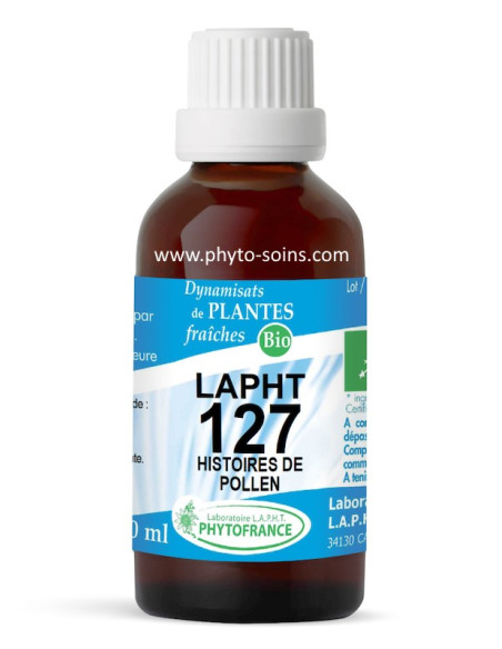 LAPHT 127 BIO Histoires de pollen phytofrance par phyto-soins