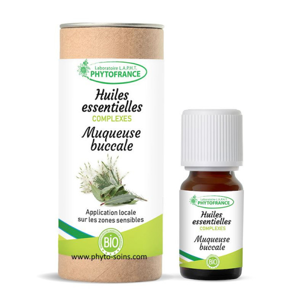 Complexe d'huiles essentielles pour traiter les aphtes phytofrance par phyto-soins