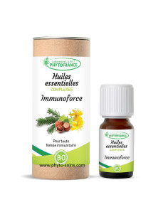 Complexe d'huiles essentielles BIO immunoforce phytofrance par phyto-soins