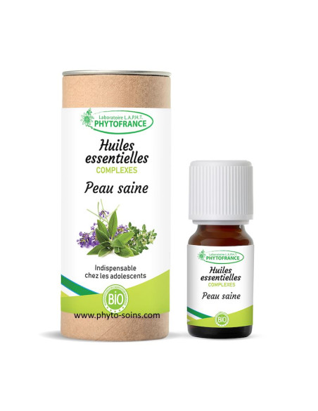 Complexe d'huiles essentielles BIO peau saine phytofrance par phyto-soins