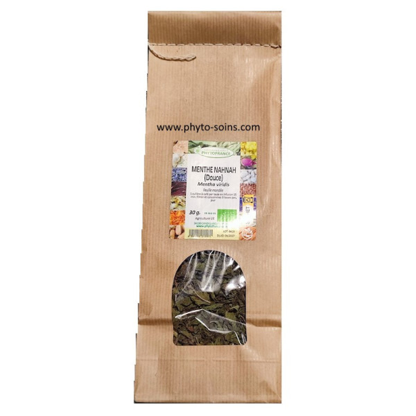 Sachet de Menthe Nahnah (douce) BIO 30g