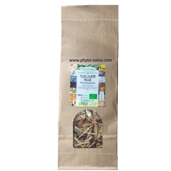 Sachet d'aubier de Tilleul rouge 100g phyto-soins