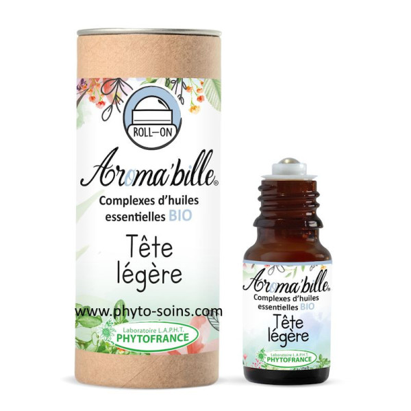 Aroma bille tête légère BIO phytofrance par phyto-soins