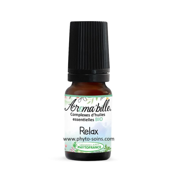 Aroma bille huiles essentielles relax anti stress BIO phytofrance par phyto-soins