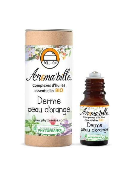 Aroma bille  peau d'orange aux huiles essentielles BIO phytofrance par phyto-soins