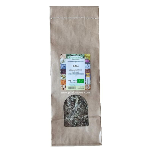 Sachet de Ronce BIO (Rubus fruticosus) 50g pour tisane phytofrance par phyto-soins