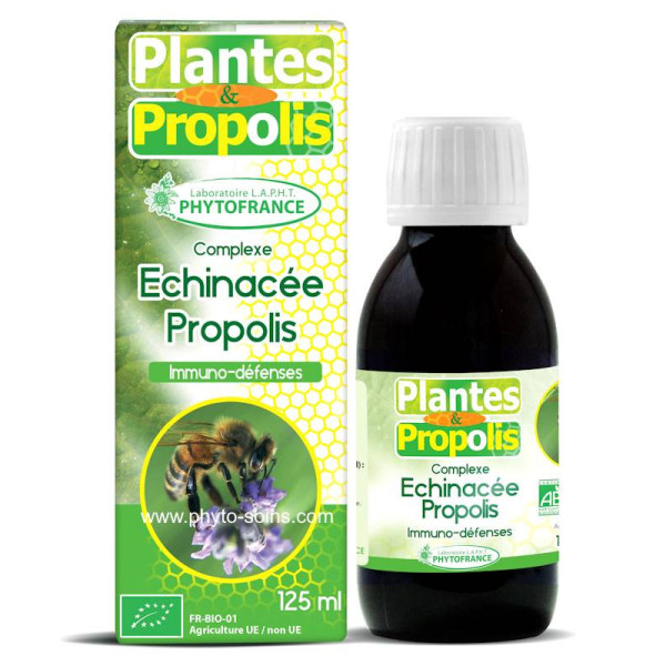 Préparation complexe BIO d'Echinacée et Propolis phytofrance par phyto-soins