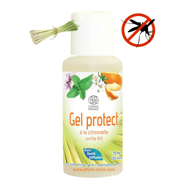 Gel corporel protect à la citronnelle BIO phytofrance par phyto-soins.com