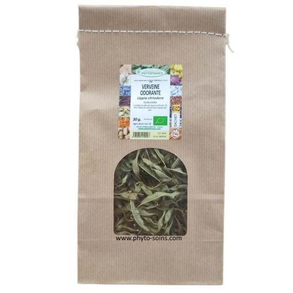 Sachet de Verveine odorante (feuille entière) 30g phytofrance par phyto-soins