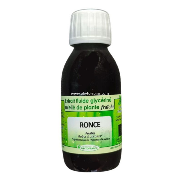 Extrait fluide glycériné miellé de Ronce fraiche et BIO phytofrance par phyto-soins