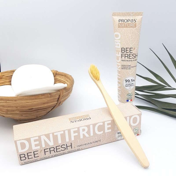Dentifrice BEE'FRESH à la menthe BIO propos nature par phyto-soins