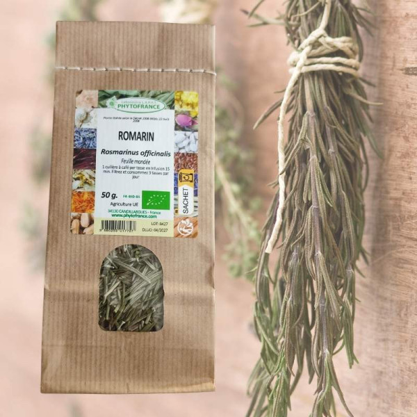 Sachet de Romarin feuille BIO pour tisane ou comme aromate