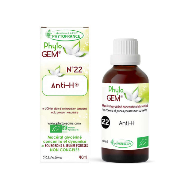 Phyto'gem BIO n°22 anti-H - phytofrance