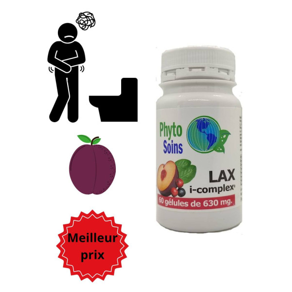 60 gélules Lax-mensan (transit lent) - Phyto-soins