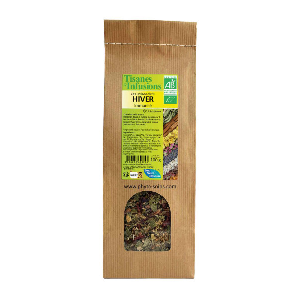 Herboristerie Tisane BIO saisonnière Hiver: immunité phytofrance